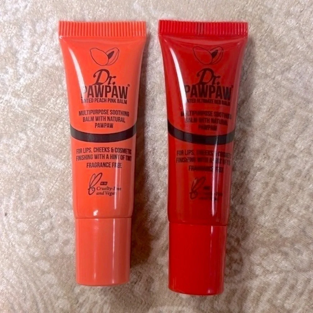 Brand New Lip Lot Kevyn Aucoin Gloss Dr. PawPaw Multipurpose Balm Kaja Holder